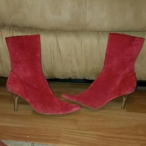 Steve Madden suede booties