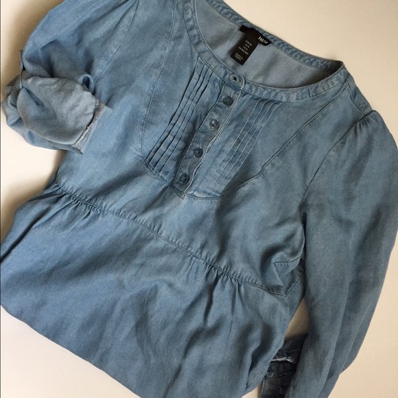 H & M Chambray Dress
