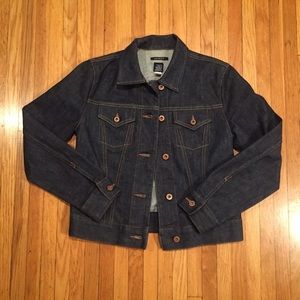 GAP Dark Wash Stretch Denim Jacket