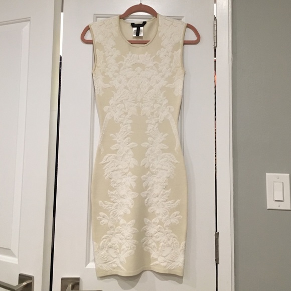 bcbg jacquard dress