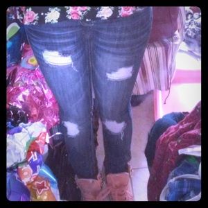 Almost Famous Distressed Jeans