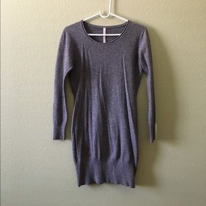 Long sleeve sweater dress