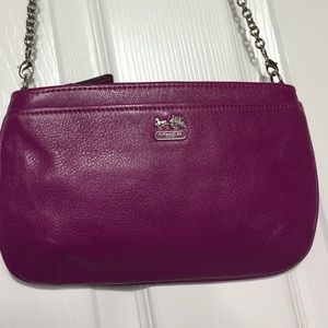 Coach cross body purse.