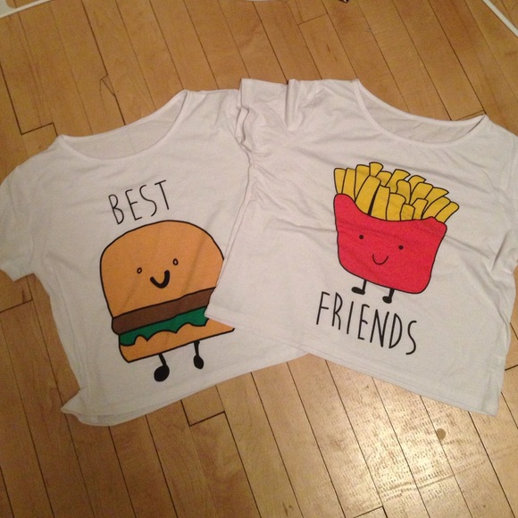 best friends crop tops