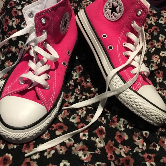 Hot Pink Converse