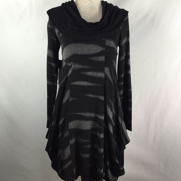 Kensie cowl neck drapey dress - Picture 3 of 4