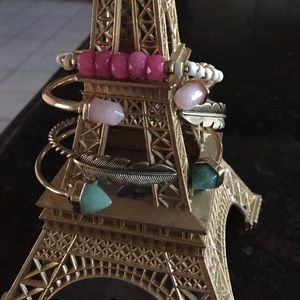 Bracelets, four for ten dollars.