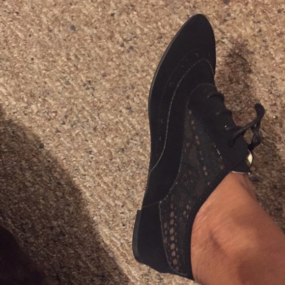 Black oxfords
