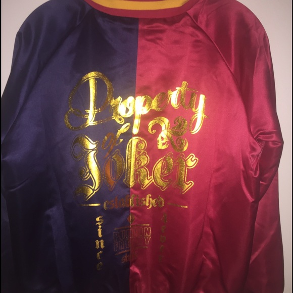Harley Quinn suicide squad bomber jacket