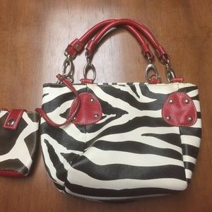 No Name Fun Zebra Bag