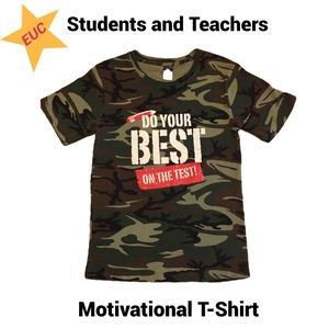 🌟EUC Teacher Test Motivational T-Shirt School
