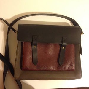 Madewell Colorblock Messenger Bag