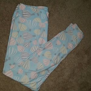 LULAROE HOT AIR BALLOON LEGGINGS TC. *unicorn*