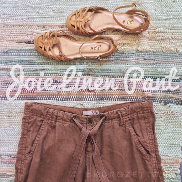Wide Leg Linen Pant by Joie