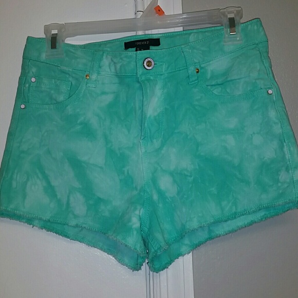 Mint Green Shorts NWOT