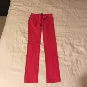 Shine Star coral jeggings, Size Small
