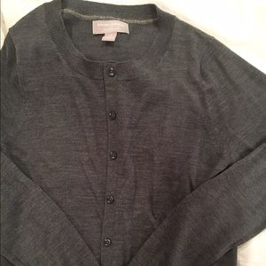 Banana republic merino wool grey sweater!