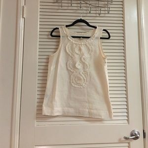 🎈Host Pick 🎈J. Crew white sleeveless top