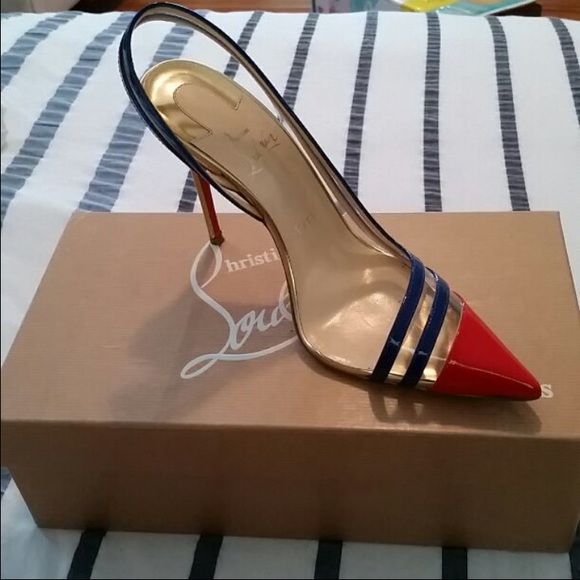 Authentic Christian Louboutin Paralili 100mm