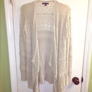 American Eagle crochet cardigan