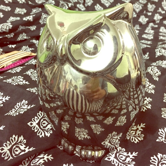 Owl piggy bank! Perfect for any room decor!