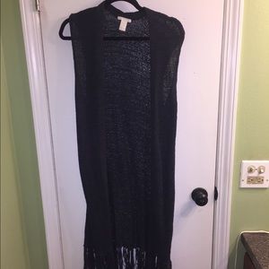 H&M sleeveless duster