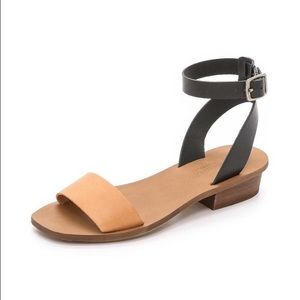 Madewell the Veronique ankle strap sandals