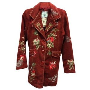 Paparazzi embroidered Coat