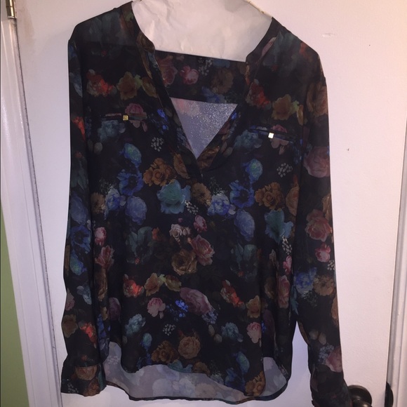 Floral blouse from Target