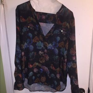 Floral blouse from Target