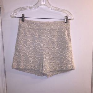 Crochet Express shorts