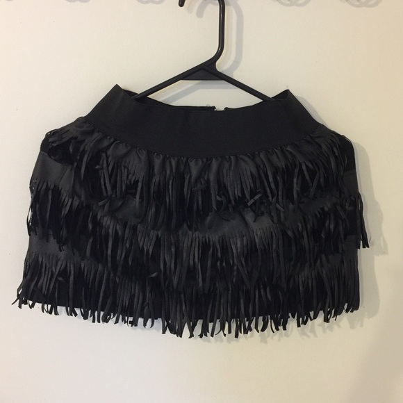 Black skirt