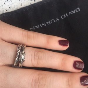 David Yurman crossover x ring