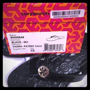 Tory Burch Thora Flip Flop Size 9.5