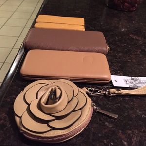 Clutch purse, four items for ten dollars.
