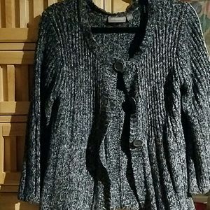 Croft & barrow dark gray cardigan