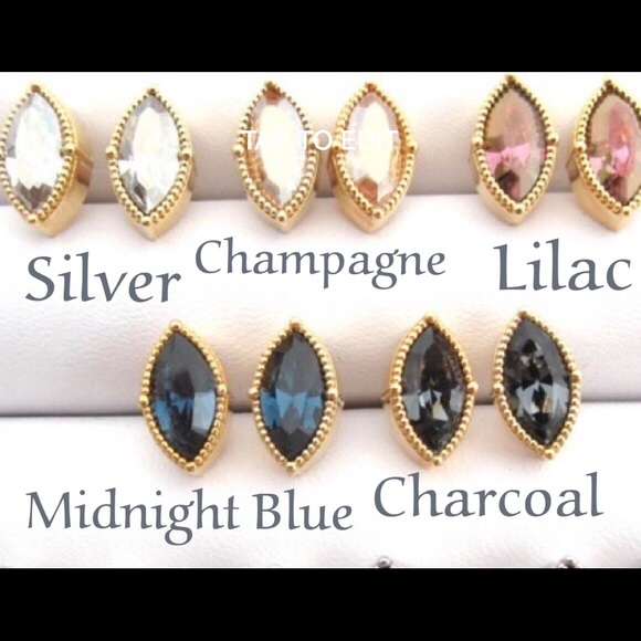 Sold HOST PICK Swarovski Crystal Earrings: Lilac - Picture 2 of 3