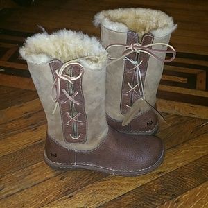 NWT Born Yuma Shearling Winter Boots