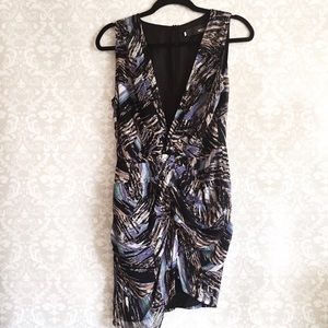 Asymmetrical Abstract Dress