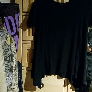 Black layered top