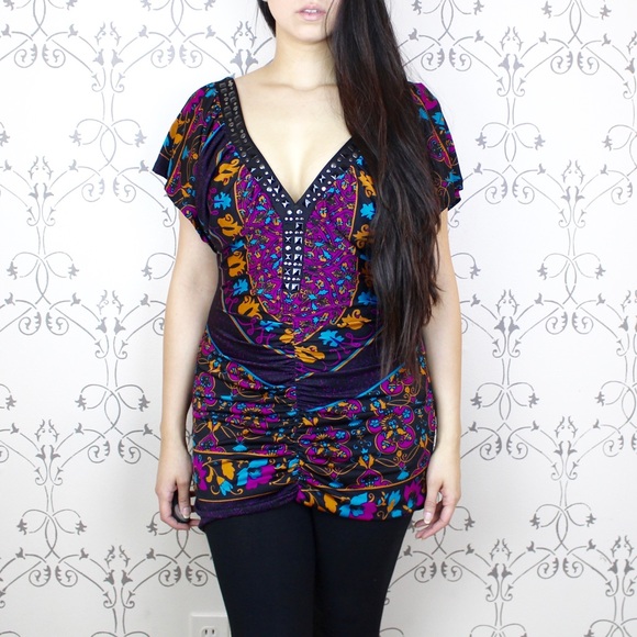 Bohemian Print Top