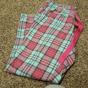Maternity flannel pajama pants