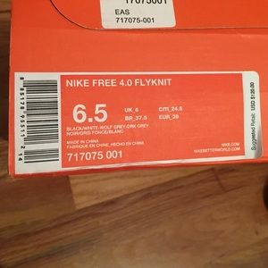 Nike Free 4.0 Flyknit