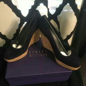 Stuart Weitzman Corkswoon Wedges