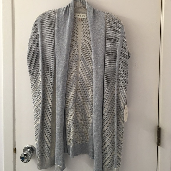 Short sleeve cardigan