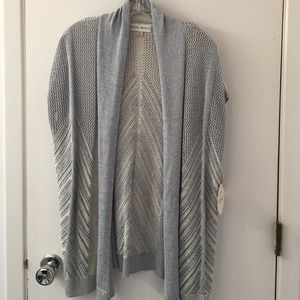 Short sleeve cardigan