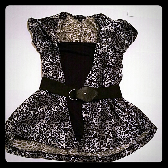 Top with mock cami