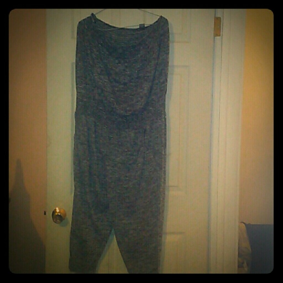 Strapless jumpsuit