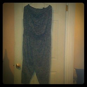 Strapless jumpsuit