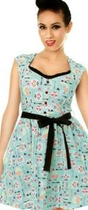 Nwt Folter Deception Sugar Skull Dress S ModCloth